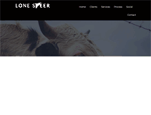 Tablet Screenshot of lonesteer.com